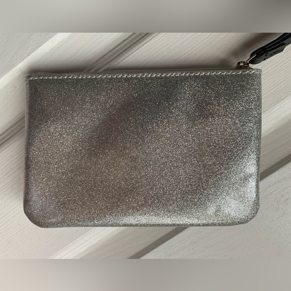 Kate Spade Silver Glitter Wristlet - Picture 9 of 9